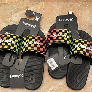 NWT Kids’ Hurley Slides (Velcro!)